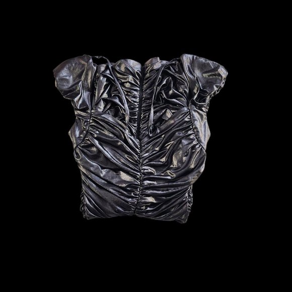 Bebe Gray Evening  Cocktail Dress Like New - Picture 5 of 8